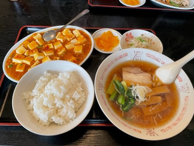 マーボー豆腐ランチ