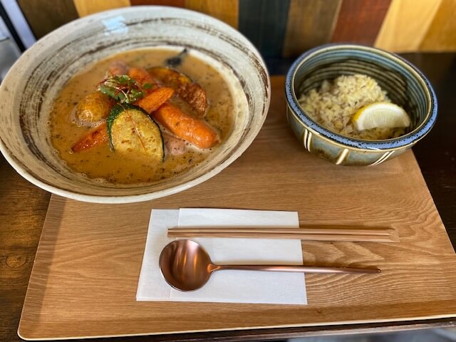 軽井沢ソーセージのスープカレー