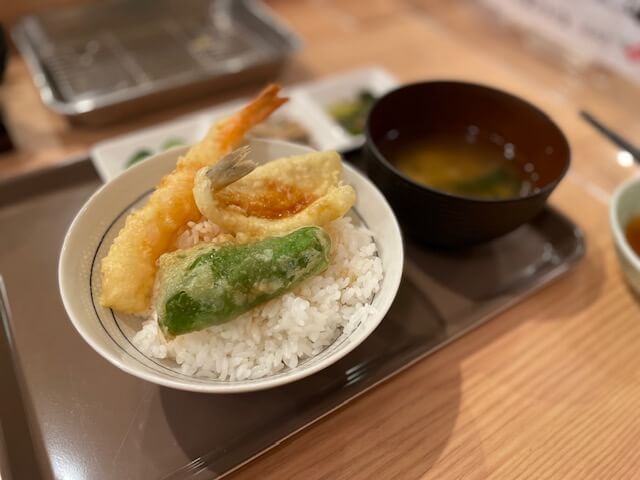 天ぷら ながの　天丼